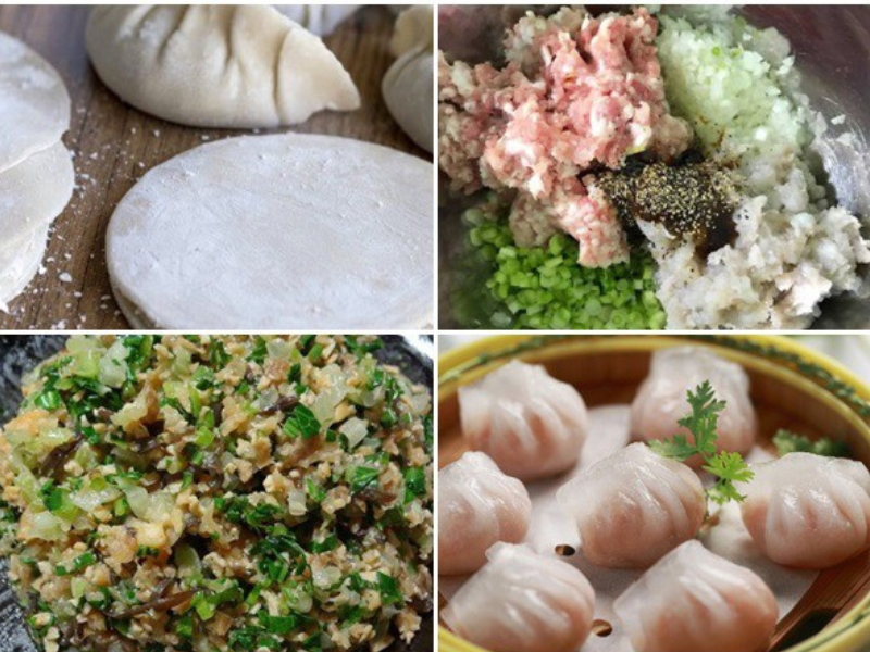 Không cần ra quán: Há cảo tôm thịt: công thức hấp mềm mọng, ngon như ăn ở nhà hàng 4 Các bước làm há cảo tôm thịt tại nhà