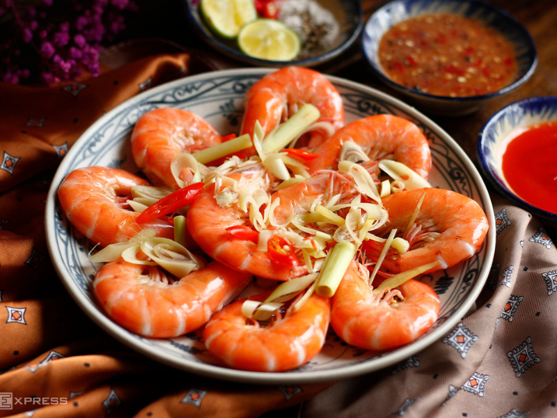 Bí Kíp Làm Tôm Hấp Bia Ngon Đơn Giản Như Nhà Hàng 2 Thành phẩm tôm hấp bia ngon, đẹp mắt
