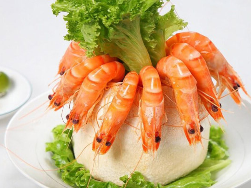 Bí Kíp Làm Tôm Hấp Bia Ngon Đơn Giản Như Nhà Hàng 8 Cách trình bày món tôm hấp bia sang trọng